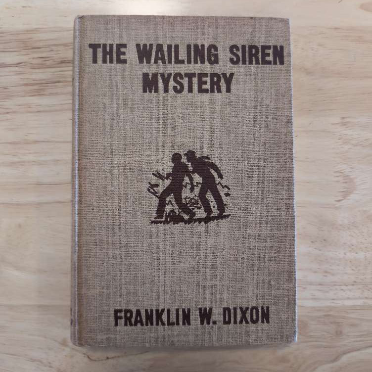 30 The Wailing Siren Mystery Vintage Hardy Boys Book image 0