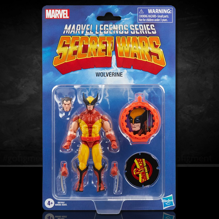 Wolverine  Marvel Legends 6" Action Figure Hasbro Secret Wars image 0