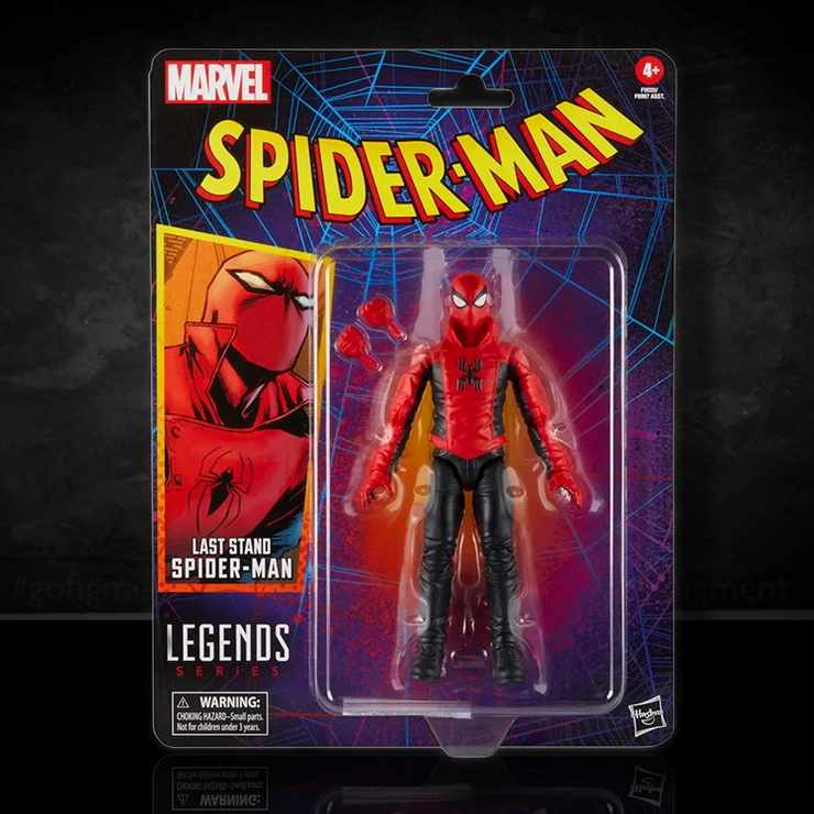 Spiderman Last Stand Marvel Legends Comics-Inspired Action Figure 1:12 Scale image 0