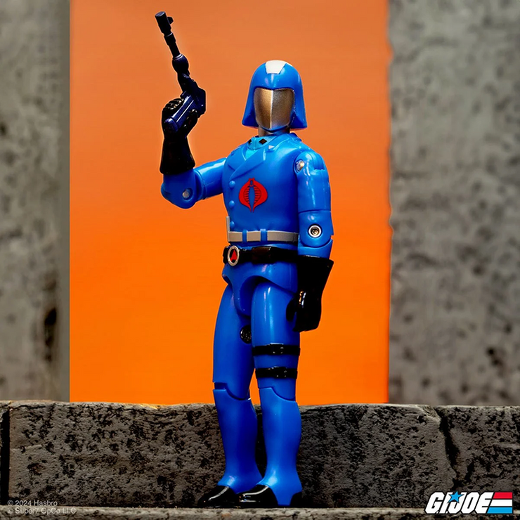 GI Joe Cobra Commander Action Figure 3.75" With O-Ring image 0