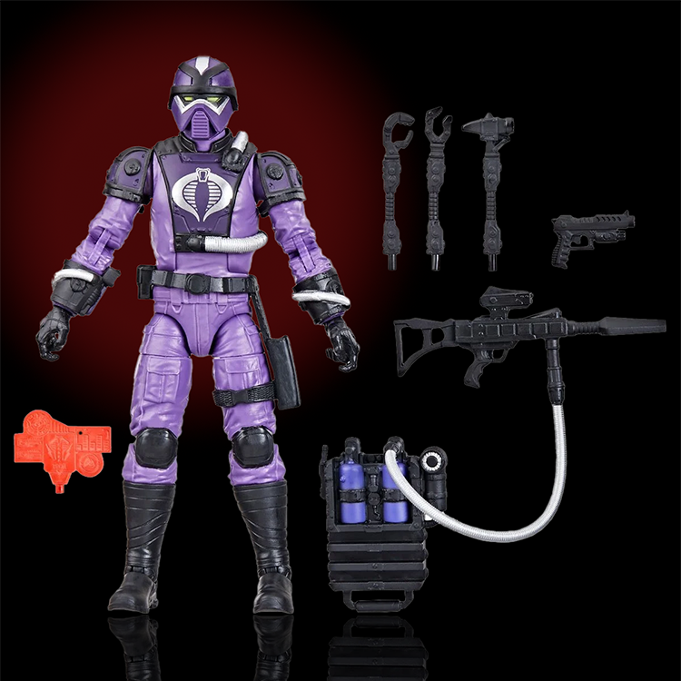 Cobra Techno-Viper Action Figure GI Joe Classified Series 6in. image 3