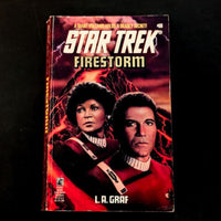 68 Firestorm Star Trek The Original Series Paperback Book image 0