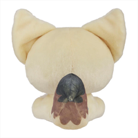 Birduyen Forget-Me-Not Fennec Fox plush showing back view with cream color and detailed tail design