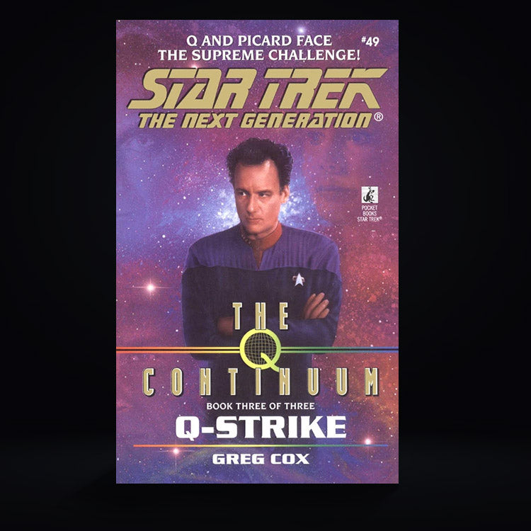 49 Q-Strike Star Trek The Next Generation Paperback Book image 0