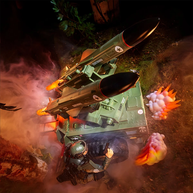 Hawk with Mobile Missile System Action Figure GI Joe Classified Series 1:12 image 9