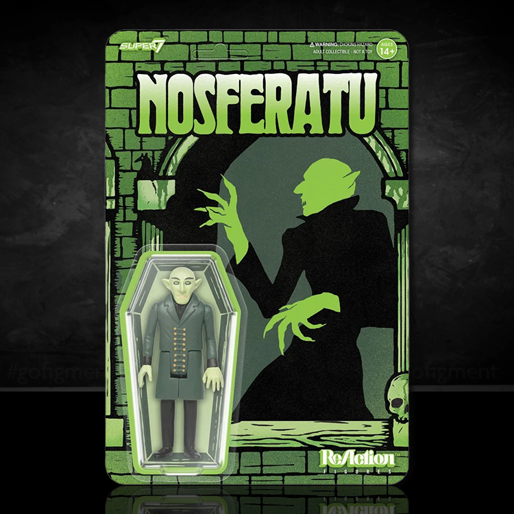 Nosferatu (Film Poster) 3 3/4-Inch ReAction Figure image 0