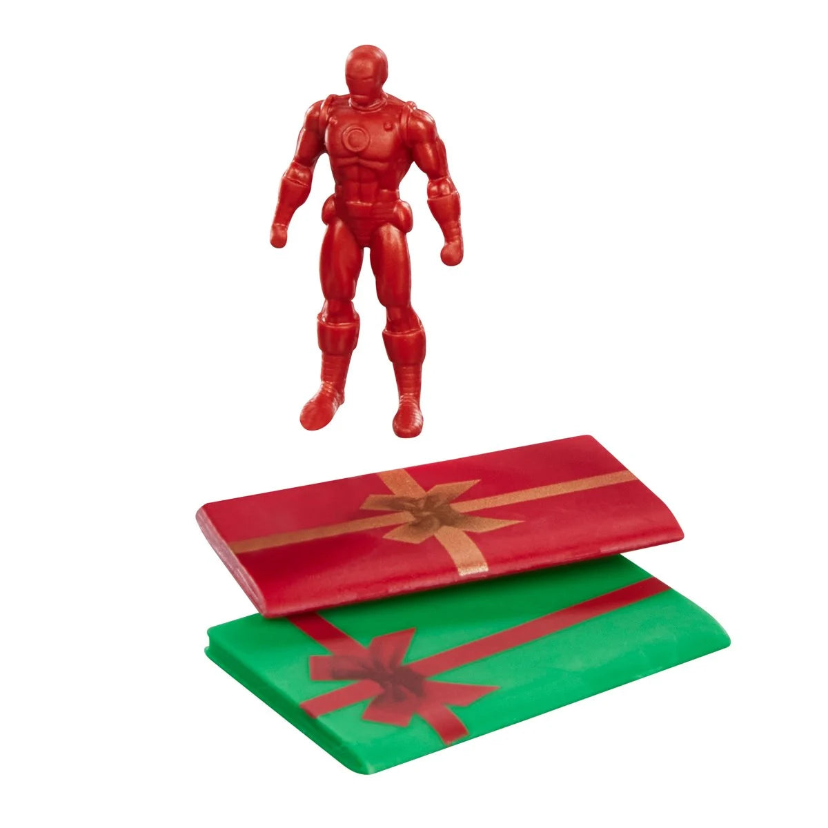 Spider-Man Marvel Legends Series Holiday Special Christmas Action Figure by Hasbro 6-Inch red figure with gift stands