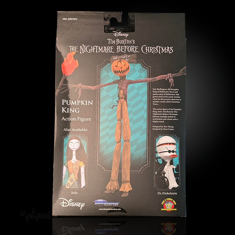 Jack Skellington as the Pumpkin King Diamond Select Action Figure image 2