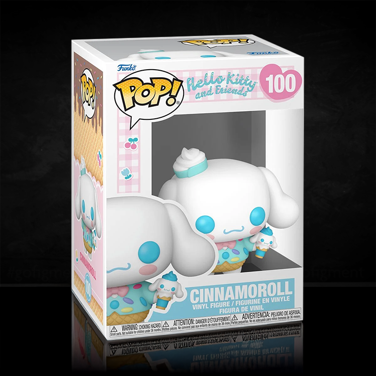 Hello Kitty and Friends Cinnamoroll (Ice Cream) Funko Pop! Vinyl Figure #100 image 0