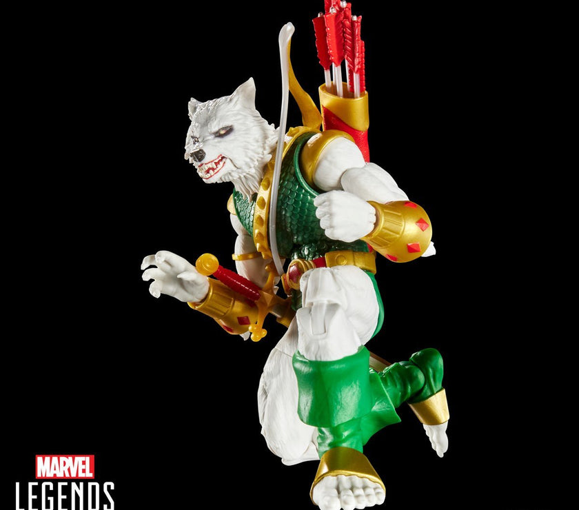 Spider-Man Marvel Legends Magic: The Gathering Man-Wolf 6-Inch Action Figure with Card