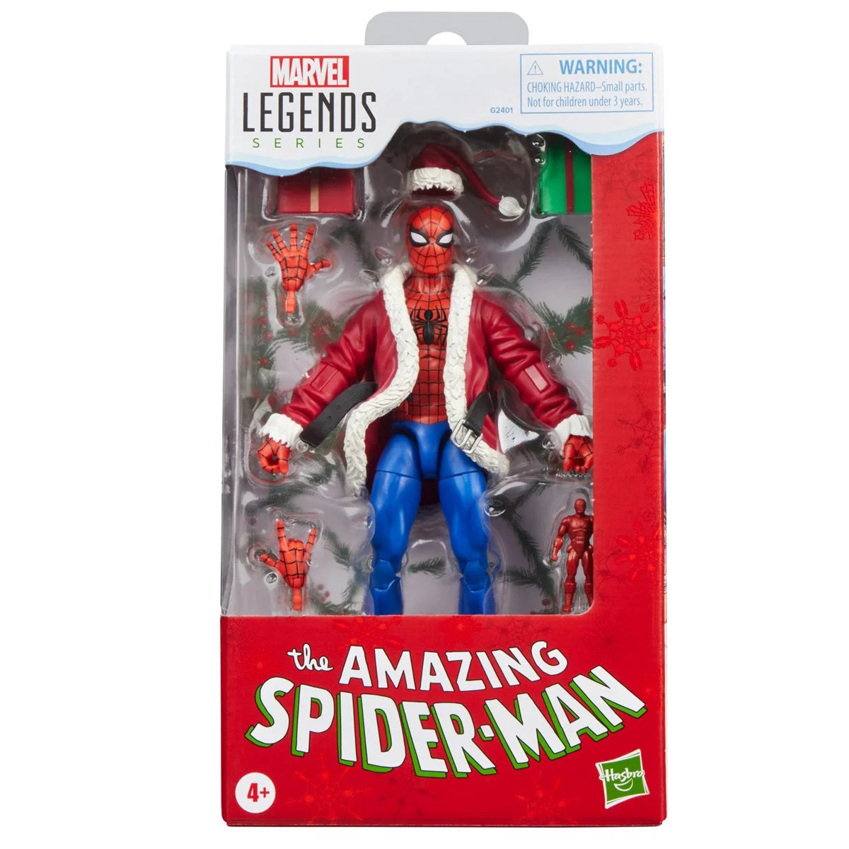 Spider-Man Marvel Legends Series Holiday Special Christmas Action Figure by Hasbro 6-Inch