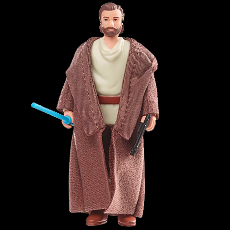 Wandering Jedi Star Wars Retro Collection Action Figure 1:18 Scale Obi-Wan image 1