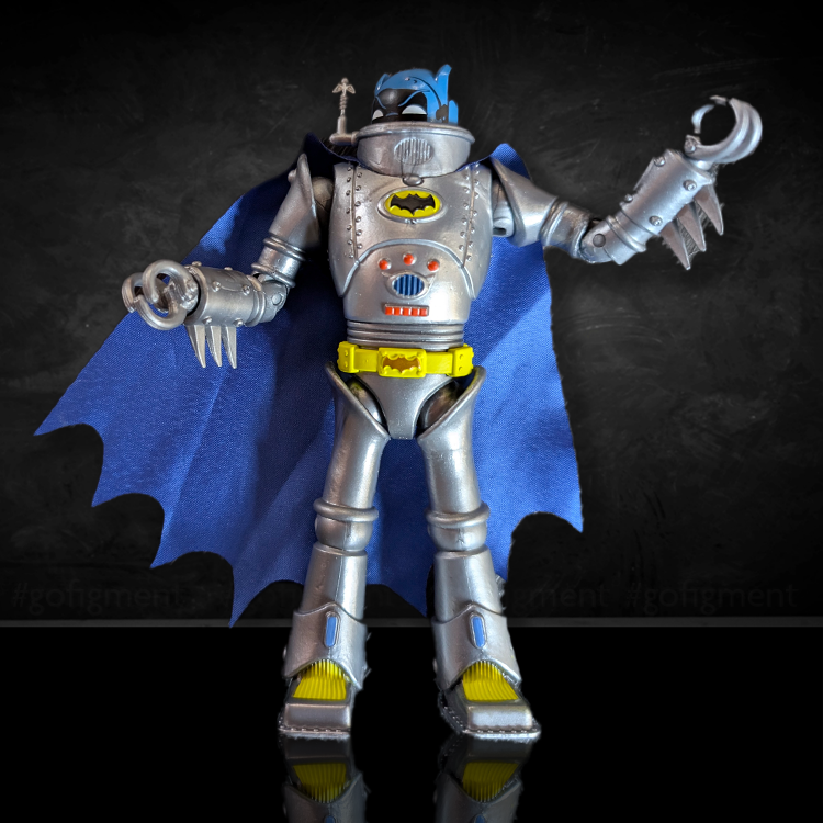 Robot Batman  Batman '66 LOOSE 1/12 Scale Action Figure McFarlane Toys image 1