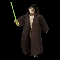 Qui-Gon Jinn Star Wars Retro Collection Action Figure 1:18 Scale TPM image 1