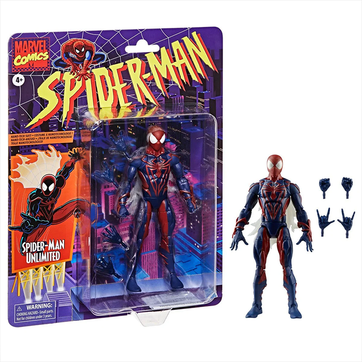 Spider-Man Marvel Legends Spider-Man Unlimited 6-Inch Action Figure image 1