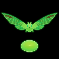 Godzilla Mothra (Glow-in-the-Dark) 3 3/4-Inch ReAction Figure image 1
