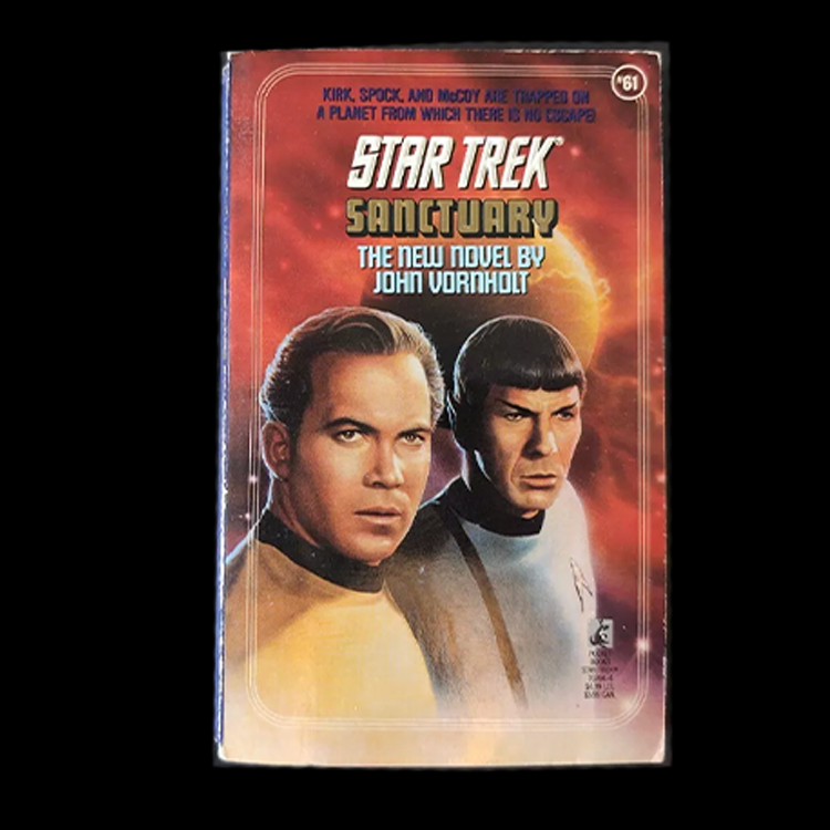 61 Sanctuary Star Trek The Original Series Paperback Book image 0