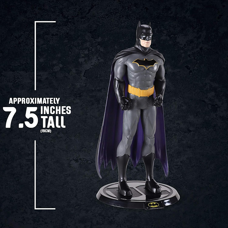 Noble Collection Batman Figure | BendyFig | DC Comics image 1