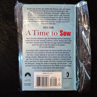 A Time To Sow: Star Trek The Next Generation Paperback Book image 1