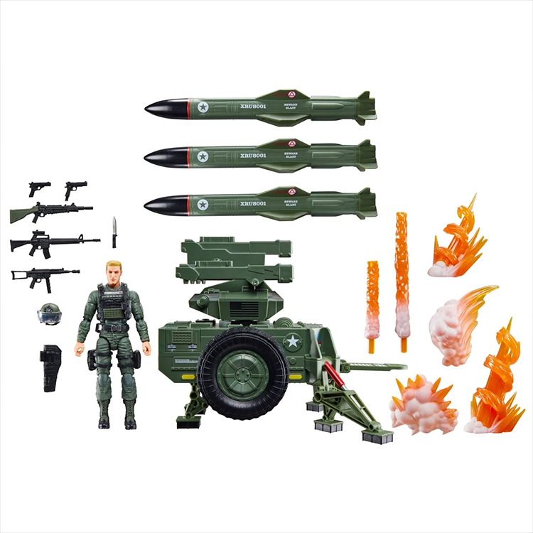 Hawk with Mobile Missile System Action Figure GI Joe Classified Series 1:12 image 4