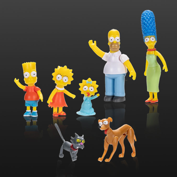 The Simpsons 👨‍🦲Family Multipack of 7 Action Figures 2 1/2" Scale image 7