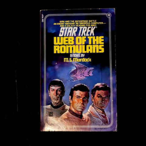 10 Web of Romulans Star Trek The Original Series Paperback Book image 0