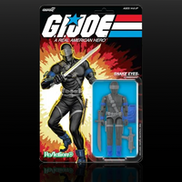 Snake Eyes Commando GI Joe Action Figure (Black) ReAction+ 1/18 image 2