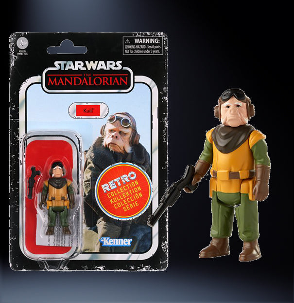 Kuiil Star Wars Retro Collection Action Figure 1:18 Scale MANDO image 0