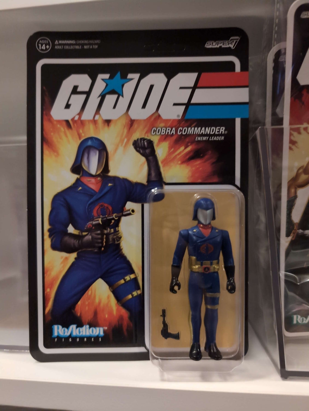 Cobra Commander Super7 Action Figure GI Joe Dress Uniform image 0