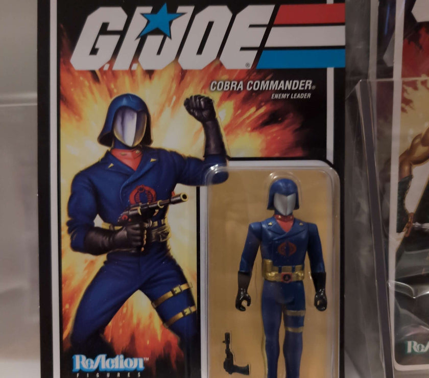 Cobra Commander Super7 Action Figure GI Joe Dress Uniform image 0