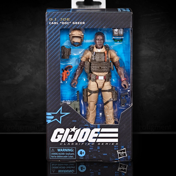 Carl Doc Greer Action Figures GI Joe Classified Series 6inch #122 image 0