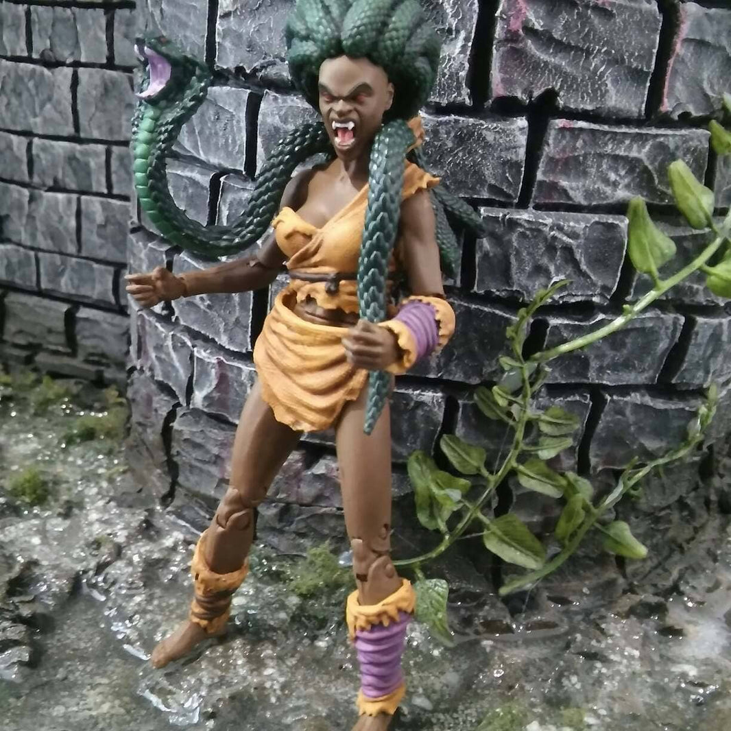 Vitruvian H.A.C.K.S. Action Figure: Stheno - Fallen Necromancer 1:18 Scale