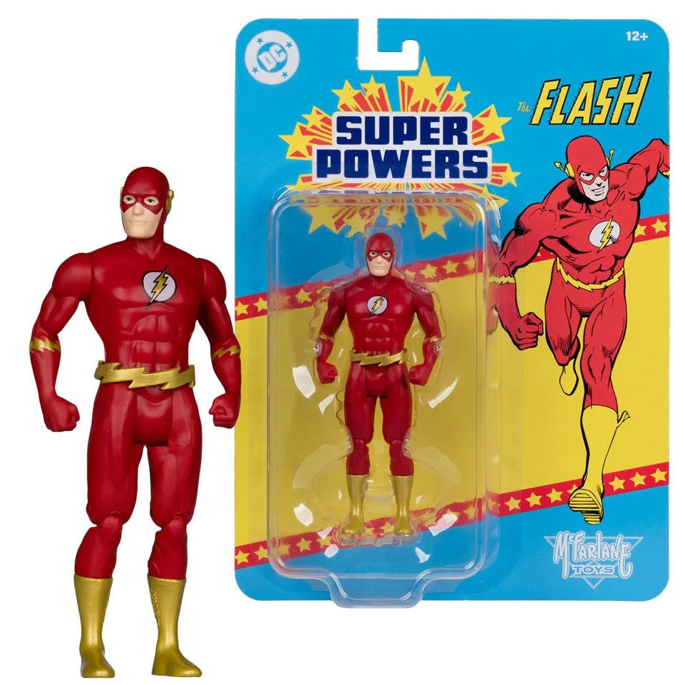 The Flash (Silver Age) 4.5" McFarlane DC Super Powers Wave 16 Figure by McFarlane Toys