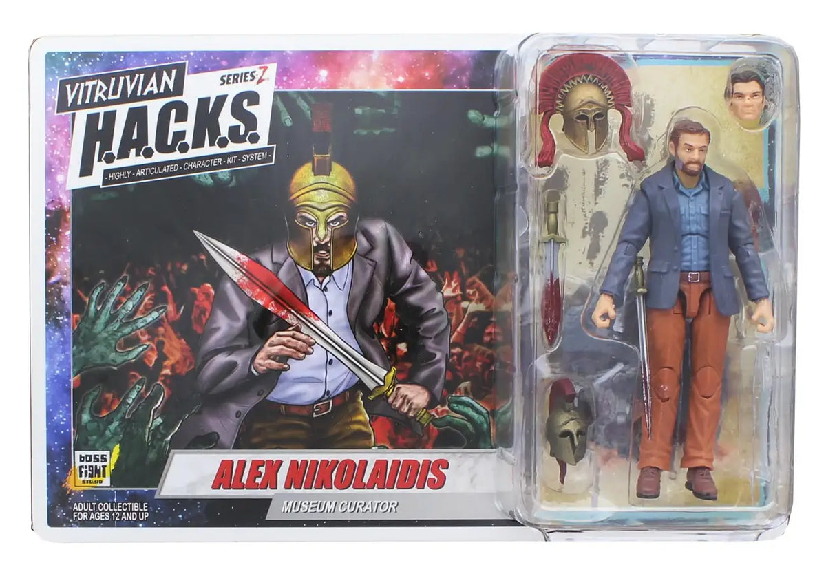 Vitruvian H.A.C.K.S. Alex Nikolaidis Action Figure – Unique