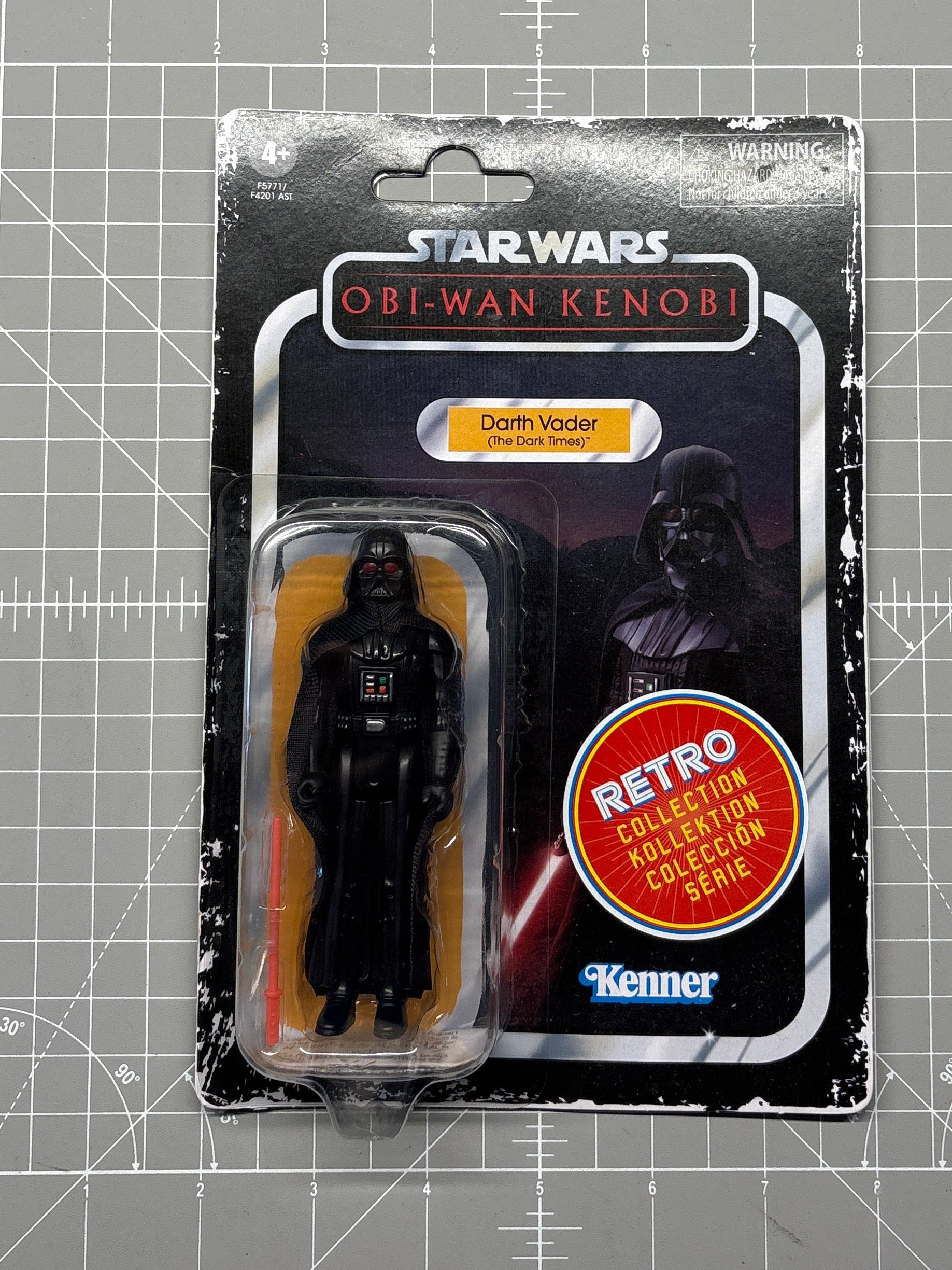 Star Wars Retro Collection Darth Vader (Obi-Wan Kenobi) Action Figure by Hasbro 3.75-inch