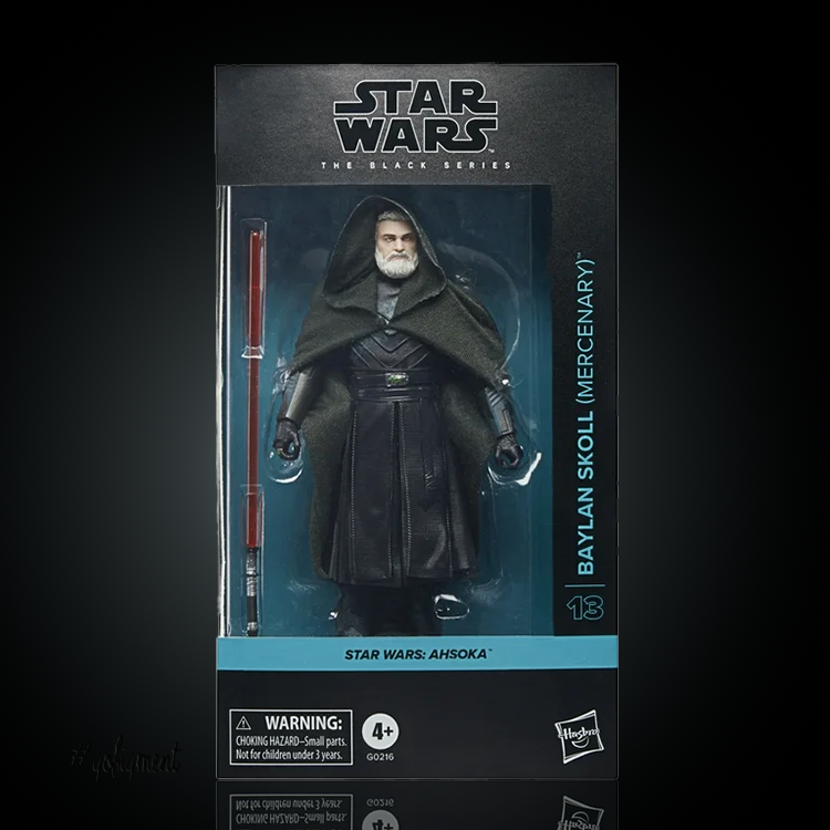 Baylan Skoll Action Figure Star Wars Black Series 1:12 Scale image 0