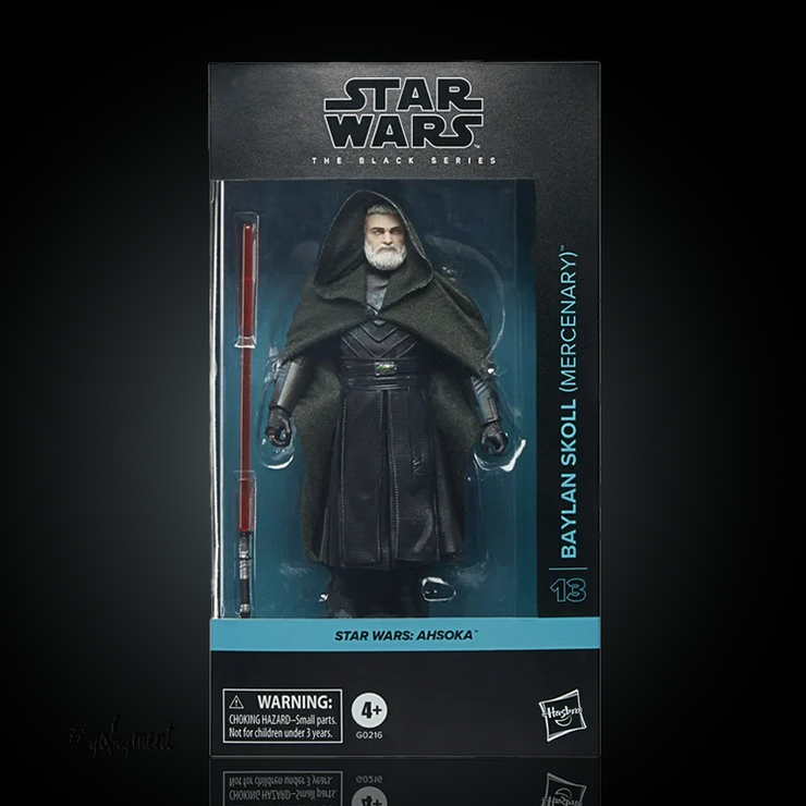 Baylan Skoll Action Figure Star Wars Black Series 1:12 Scale image 0