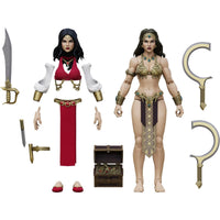 Belit Queen of Black Coast 6" Boss Fight Studio Figure Epic HACKS with two figures and accessories