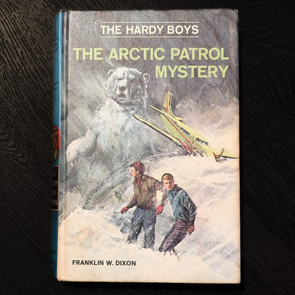 48 The Arctic Patrol Mystery (1969):  Vintage Hardy Boys Book Blue-Back image 0