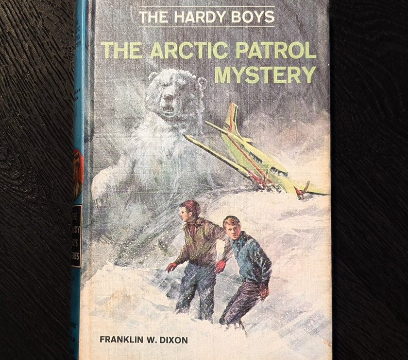 48 The Arctic Patrol Mystery (1969):  Vintage Hardy Boys Book Blue-Back image 0