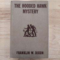 34 The Hooded Hawk Mystery (1954-Brown): Vintage Hardy Boys Book image 0