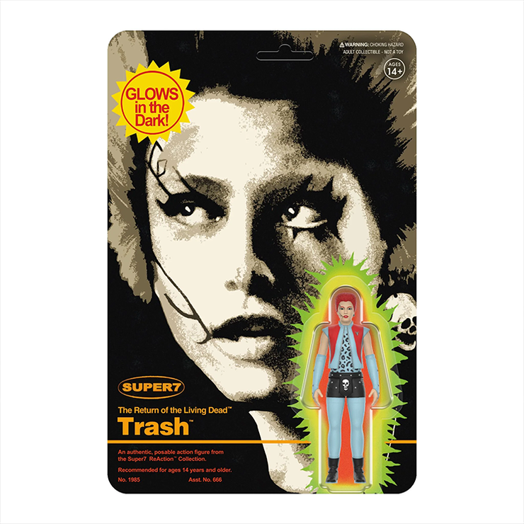 Trash (Monster Glow) Return of the Living Dead Action Figure | Super7 |1/18 image 2