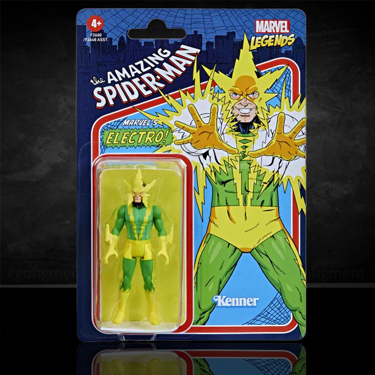 Marvel's Electro Marvel Legends Retro Collection 3.75" Action Figure image 0