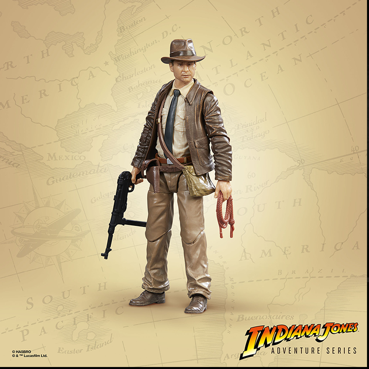 Indiana Jones 6 Figure Set with Complete Grail Knights Table Artifact image 1