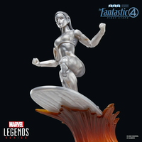Marvel Legends Silver Surfer Action Figure 1:18 image 4