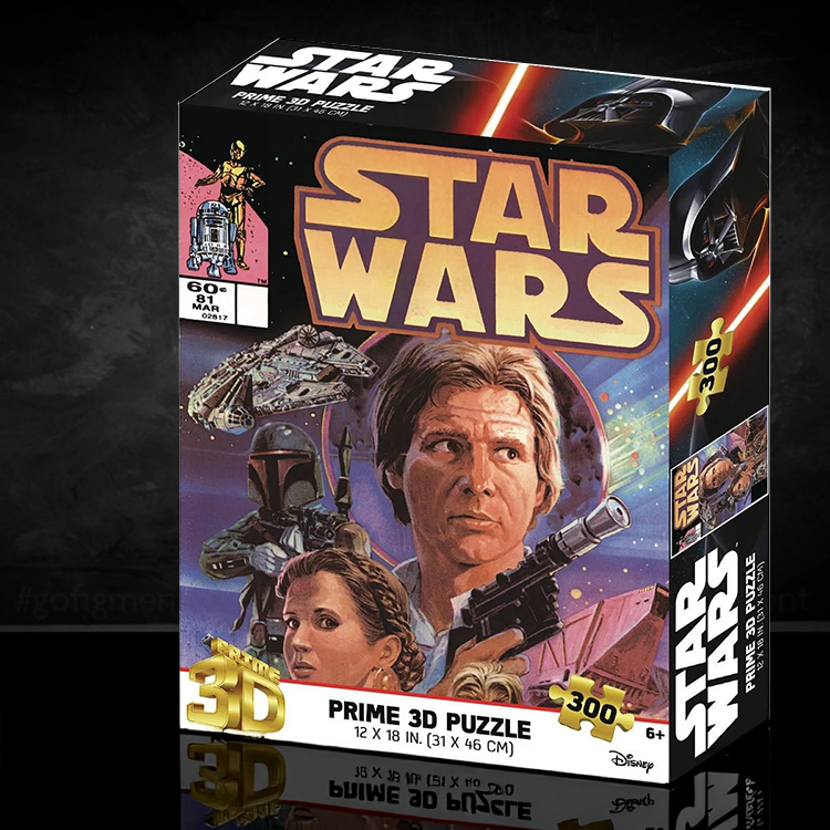 Star Wars 3D Lenticular Effect Puzzle 81 Jawas of Doom Prime 3d 300 Pieces image 0