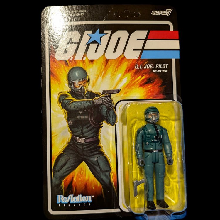 GI Joe GI Joe Pilot Action Figure 3.75" Super7 ReAction image 0