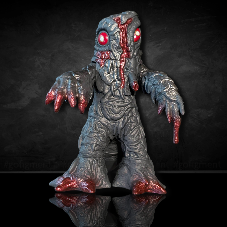 Godzilla 4-Pack Action Figure Lot - Cherry Blossom, Glow, Hedorah, Jaguar image 8