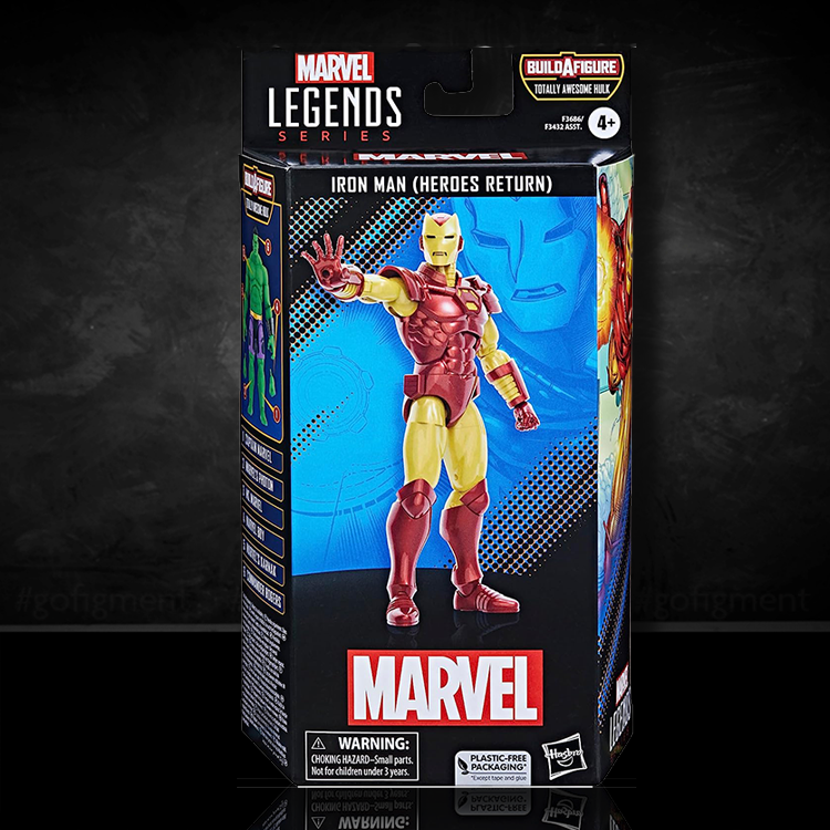 Iron Man Heroes Return Marvel Legends 6 inch Action Figure image 0