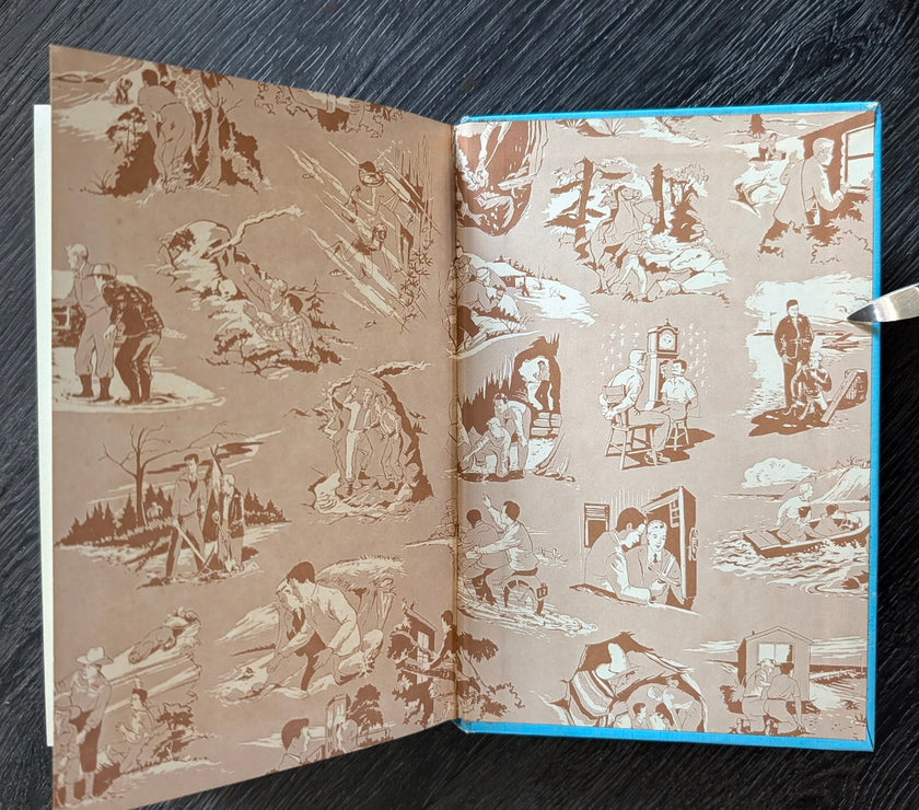 24 The Short Wave Mystery (1945):  Vintage Hardy Boys Book Blue-Back image 1
